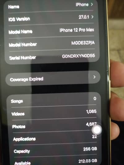 Apple iPhone 12 Pro Max gold 256 GB 10/10