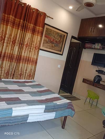 Furnished Bedroom Available For Rent in Banker co, operative society Near Pkli Hospital