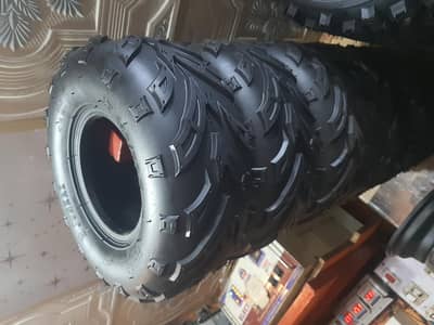 Atv quad 4 wheels all size tyre available delivery all Pakistan