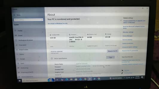 Dell Core i5 4/256 GB