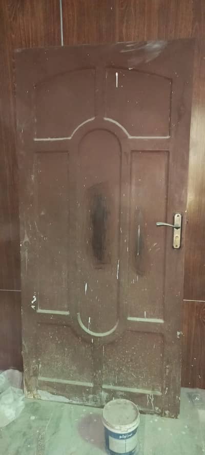 Wooden Door Made in Imported Wood (China)