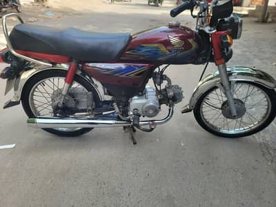 Honda 70 2021 model urgent for sale 03084830917