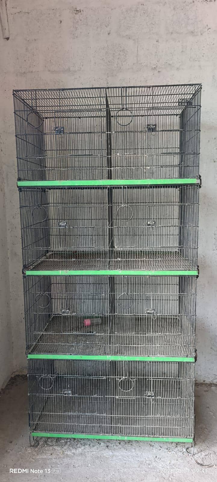 Master folding cage 8 portion 1