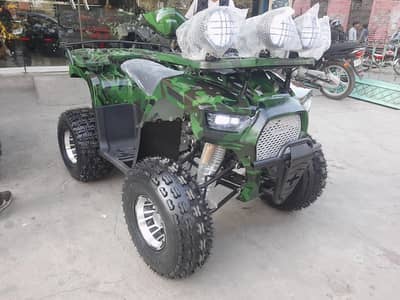 150 size Brand New atv quad 4 wheels delivery all Pakistan