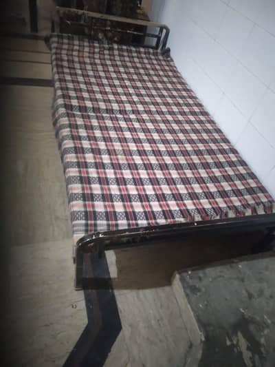 iron bed