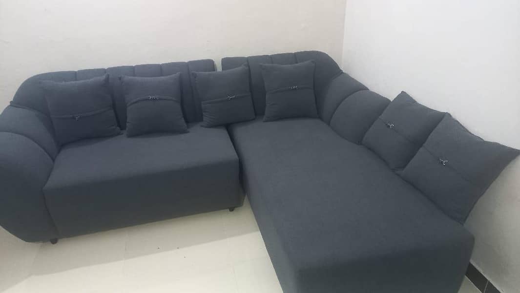 5  seater  L shape sofa 4