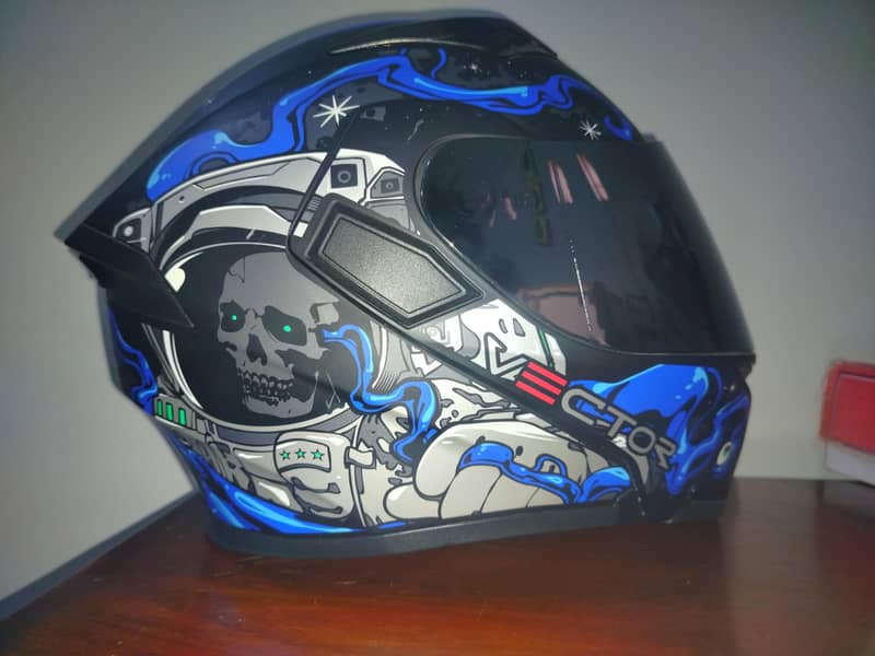 Vector skeleton 254 helmet. 2