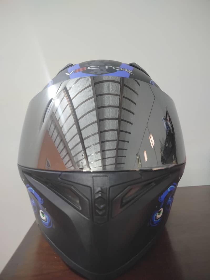 Vector skeleton 254 helmet. 3