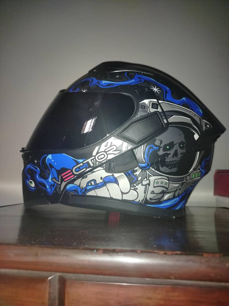 Vector skeleton 254 helmet. 4