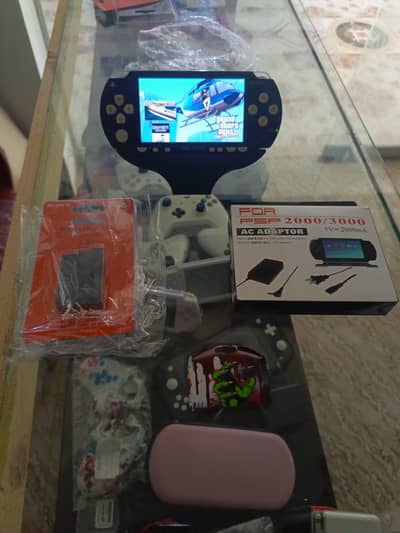 psp fat jelbreak 32gb memory card 35 games insttal power cable