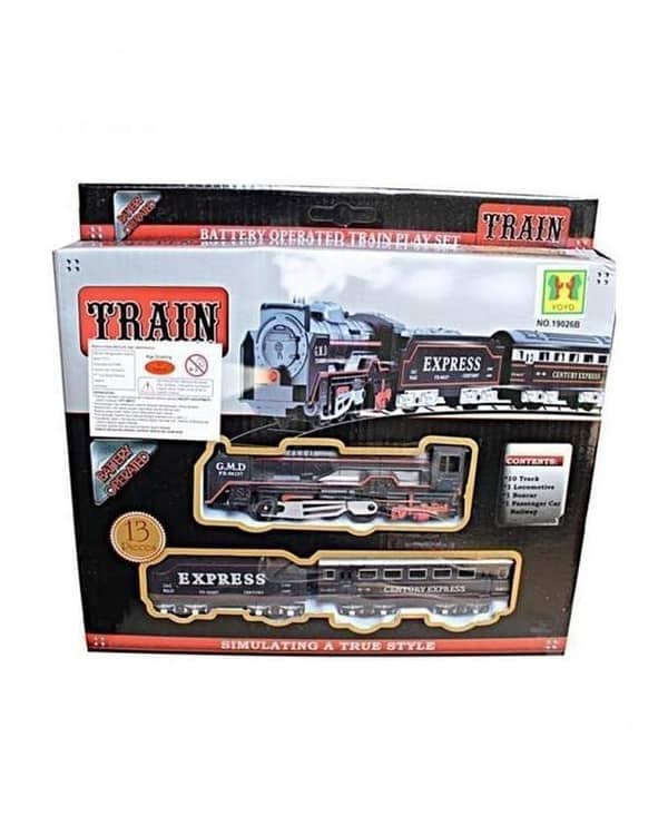 Battery Operated Train Toy - Black