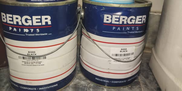 berger epoxi paint black