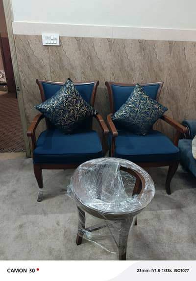 bedroom  chairs with coffee table
