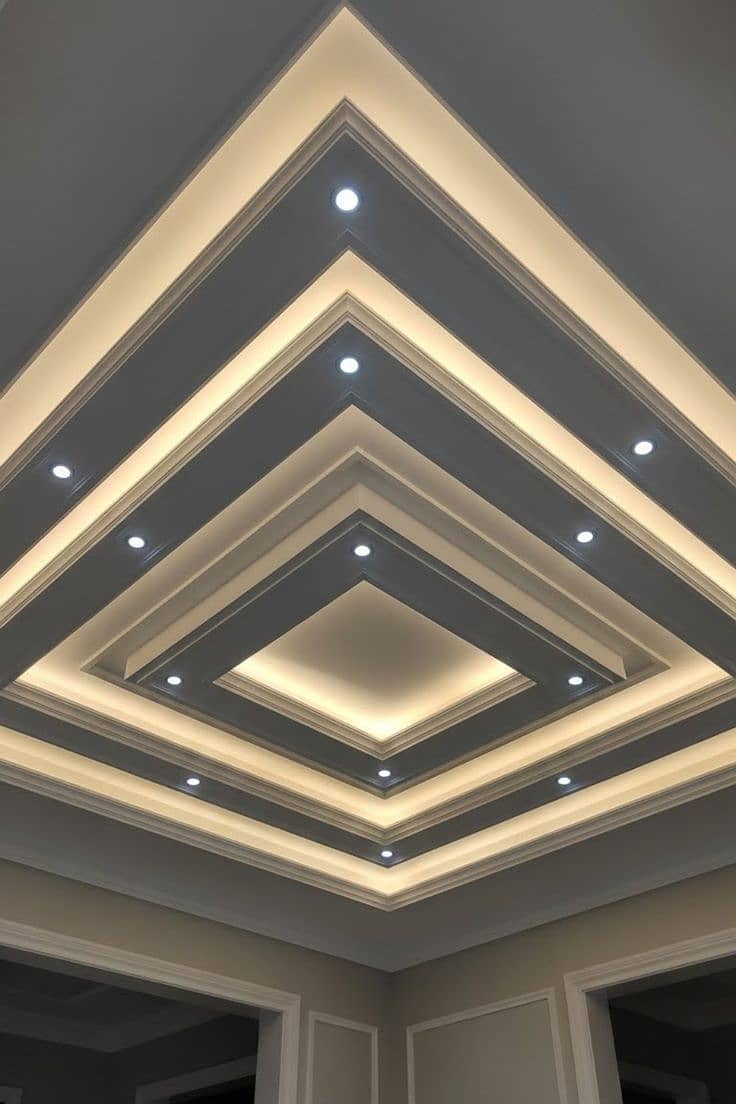 Pop ceiling/Gypsum false ceiling/Modren ceiling design/Fancy ceiling 0