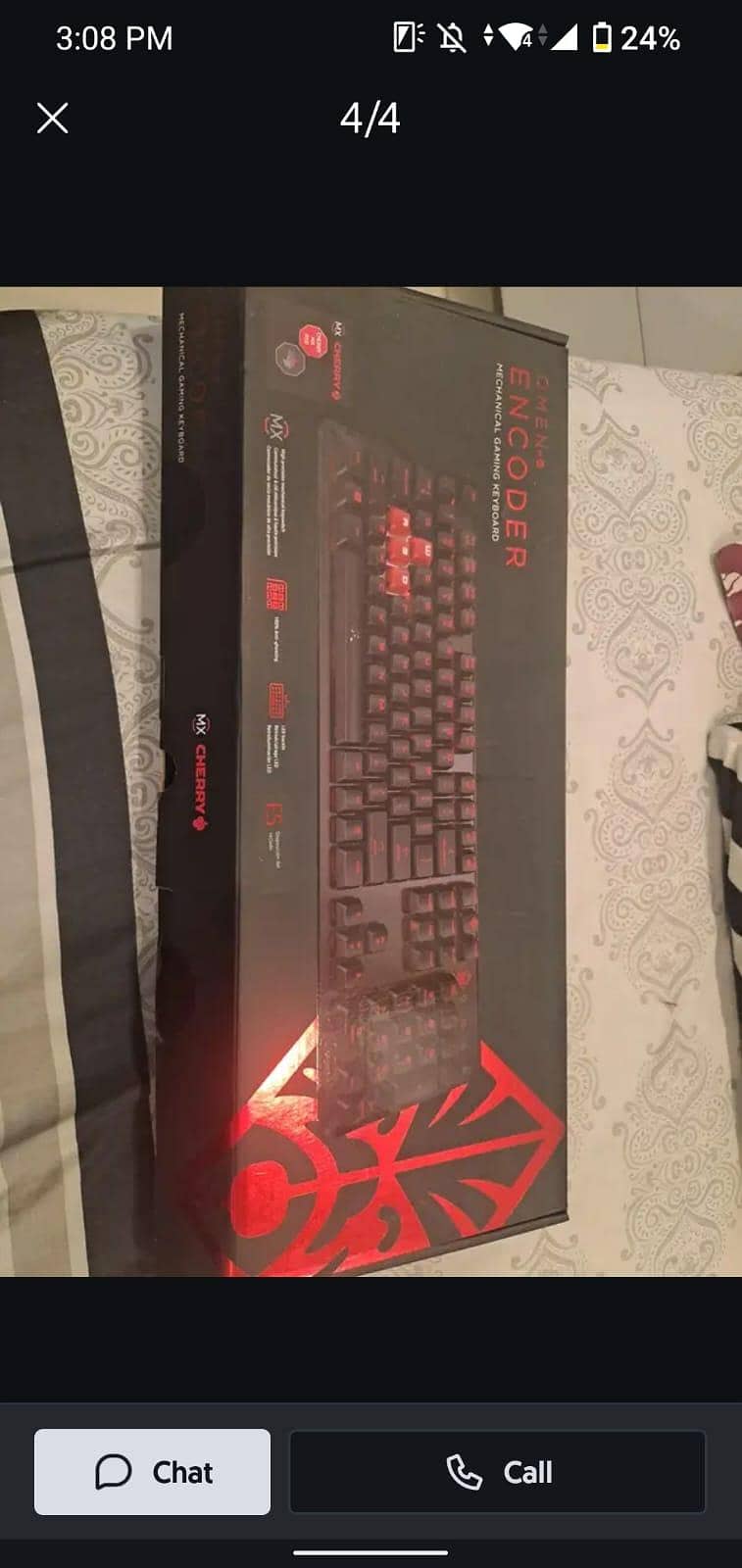 MECHANICAL KEYBOARD HP OMEN ENCODER 3