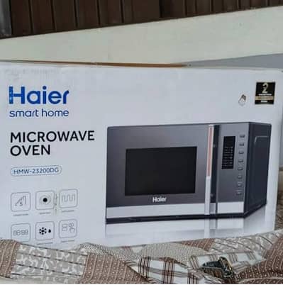 Brand new Haier 23L Digital Grilll Microwave oven Box packed unused