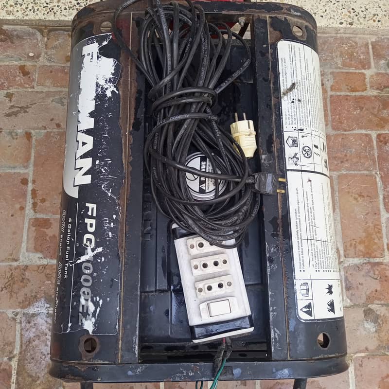 Firman FPG4000E2 2.5 KVA Petrol Generator – Used, With Extension Cable 0