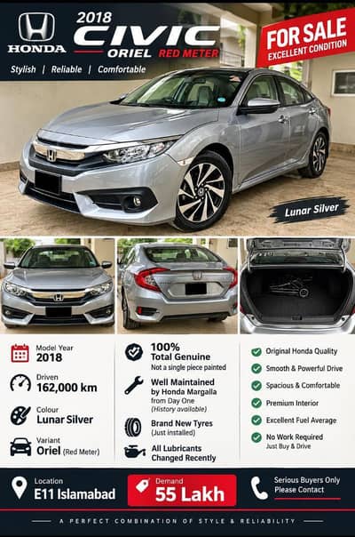 Honda Civic Oriel 2018