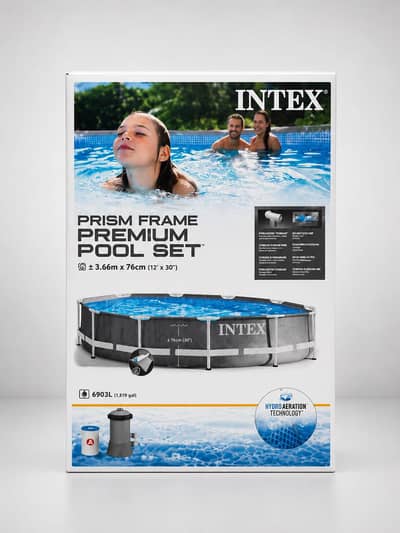 Intex swimming pool size 12 x 30