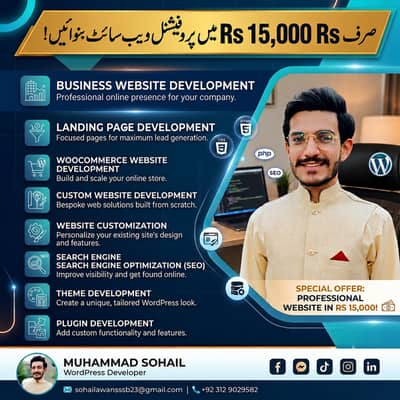 Professional Website Development Services