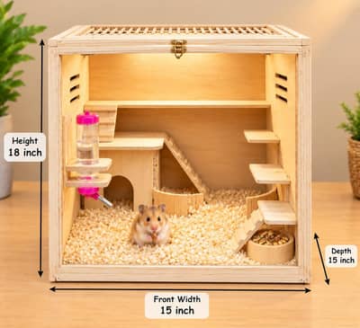 hamster house and all accessories