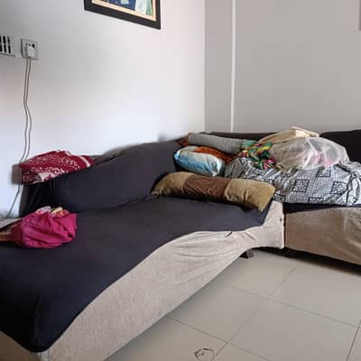 L shaped sofa