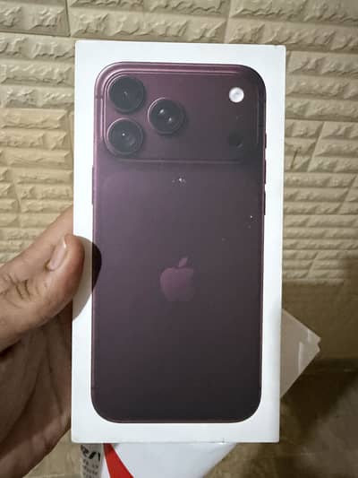 Apple iPhone 18 Pro Max 256GB Dual Esim Burgundy