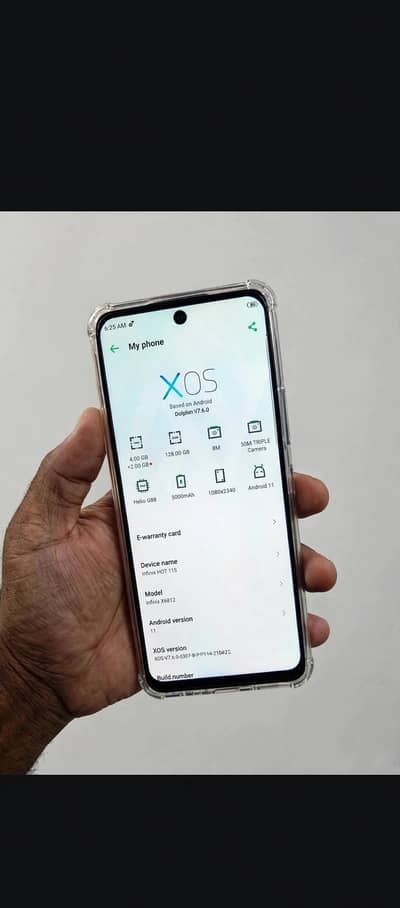 Infinix Hot 11s Full box 6/128