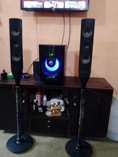 AUDIONIC RB-95 SPEAKERS BASS HOME THEATER