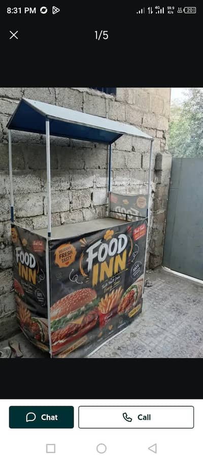Condition: Clean and ready to use (Achi halat mein hai)   Size: 5 Fee