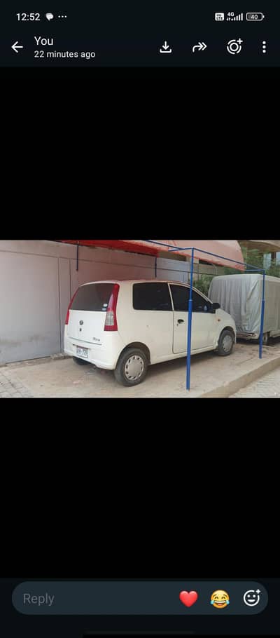 Daihatsu Mira 2007 reg 2012 full original bumper colour own engine