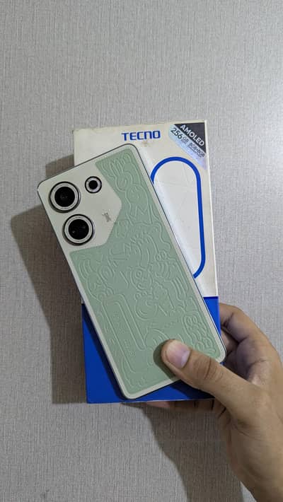 Tecno CAMON 20 art edition display finger