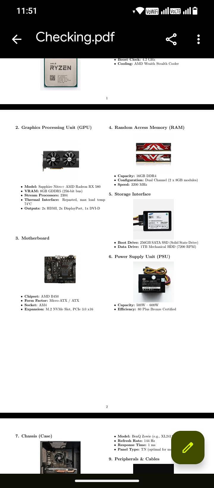 gaming computer for sell 1