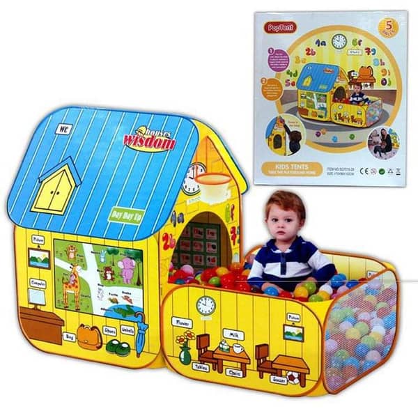 Houses Wisdom Pop up Tent – Yellow