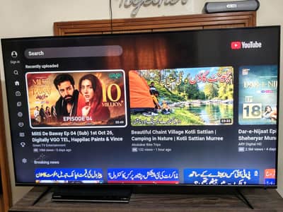 TCL smart LED 55 inch