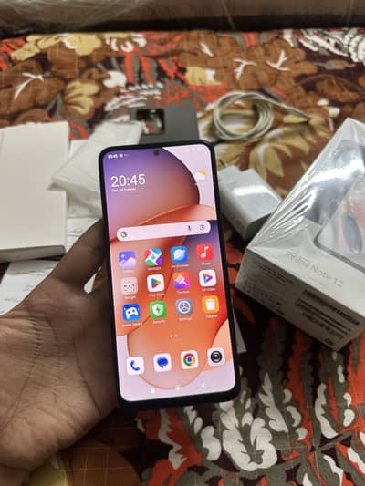 Redmi Note 12 12/128GB Brand New Phone Complete Box