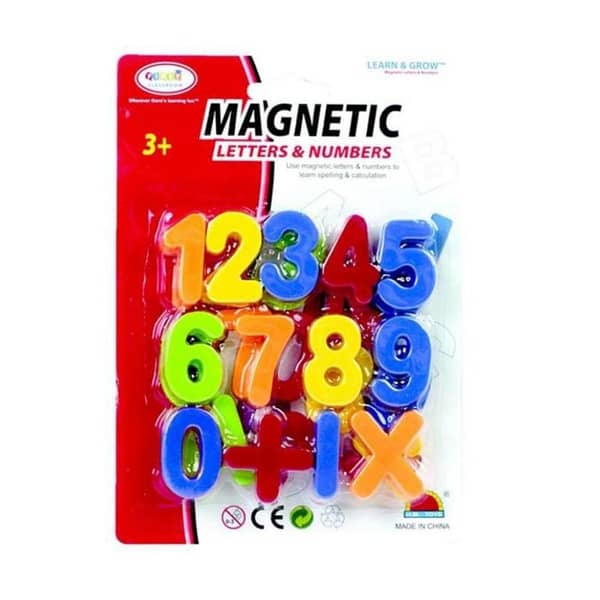 Number Magnets - Multicolor