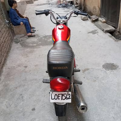 HONDA / CG/125 / 1991 / LAHORE NUMBER RESTORED