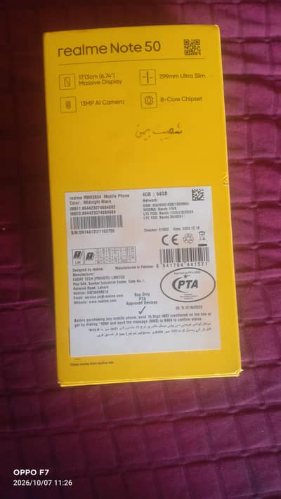 Realme Note 50 4/64