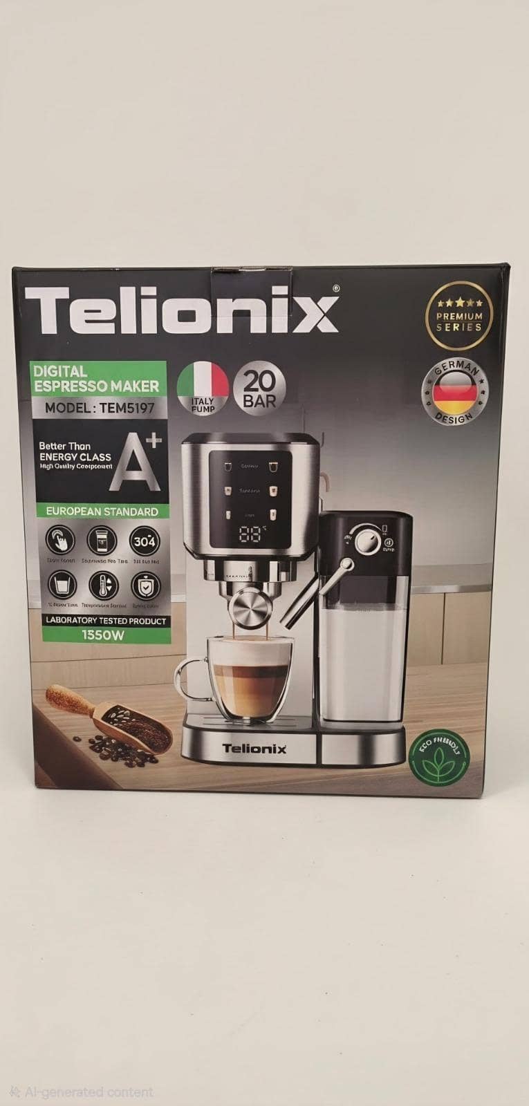 Telioix Digital Expresso Maker 6