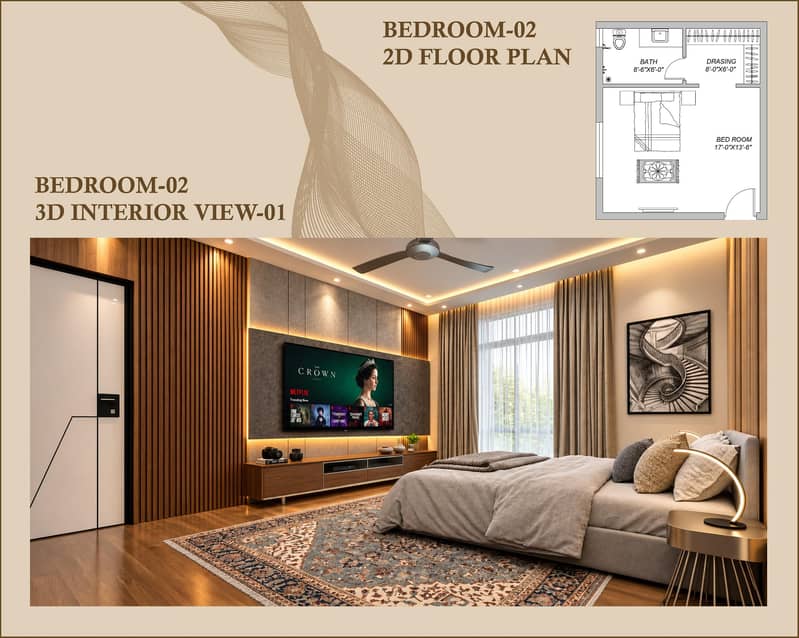 House Map | 2D & 3D Design | AutoCAD | 3D Elevation 4