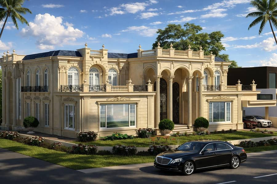 House Map | 2D & 3D Design | AutoCAD | 3D Elevation 6