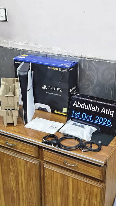 PlayStation 5 Slim Digital complete box