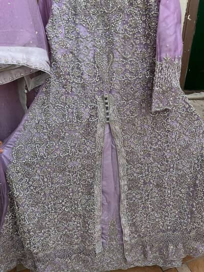 Elegent walimma maxi for brides in lalic colour