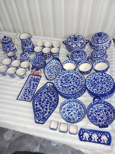 handmade Blue poetry 62 pcs