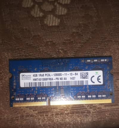 laptop ddr3 ram 4gb