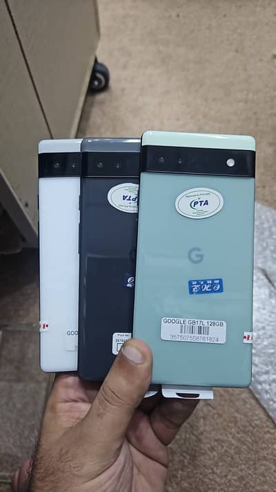 Google Pixel 6A / 6GB-128GB / Offical PTA Approved / Water Pack Stock