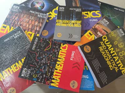 KIPS FUNG Entry Test Series (10 Books Set) - Unused Brand New