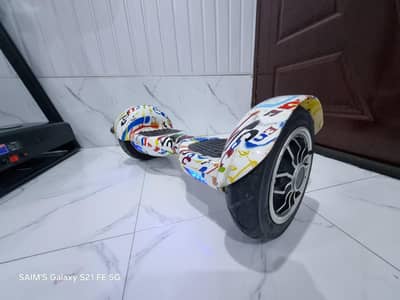 self balancing hoverboard graffiti colour