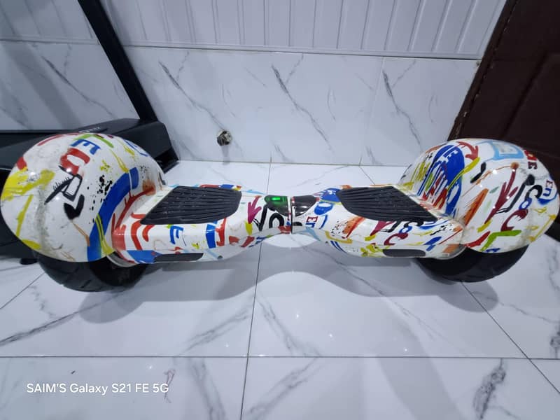 self balancing hoverboard graffiti colour 2